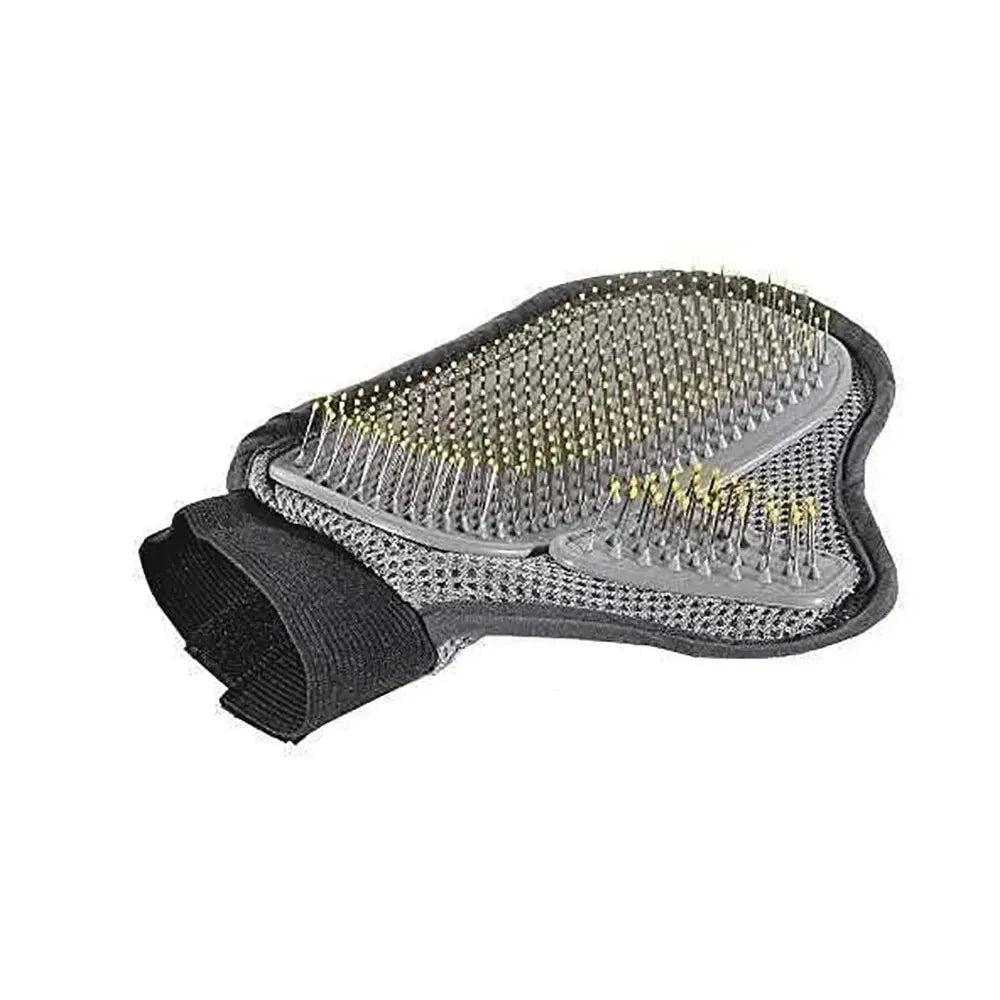 Pet Grooming & Deshedding Glove for Dogs & Cats