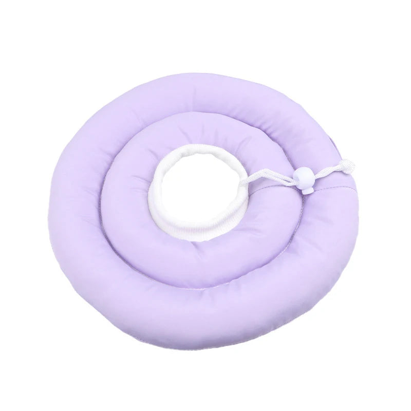 Pet Cat Dog Elizabethan Collar Nylon Protective Medical Cone Cat Dog Wound Healing Anti-Licking Cat Collar Shame Circle