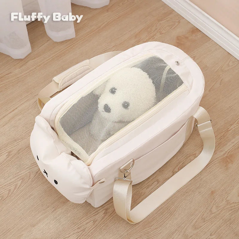New Outdoor Car Pet Bag, Travel Car, Dog Kennel, Car Center Console, Safety Seat, Small Pet Handbag Cat Bag