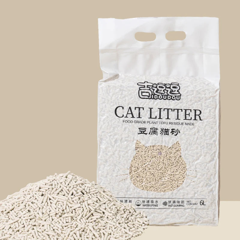 Plant-Based Tofu Cat Litter