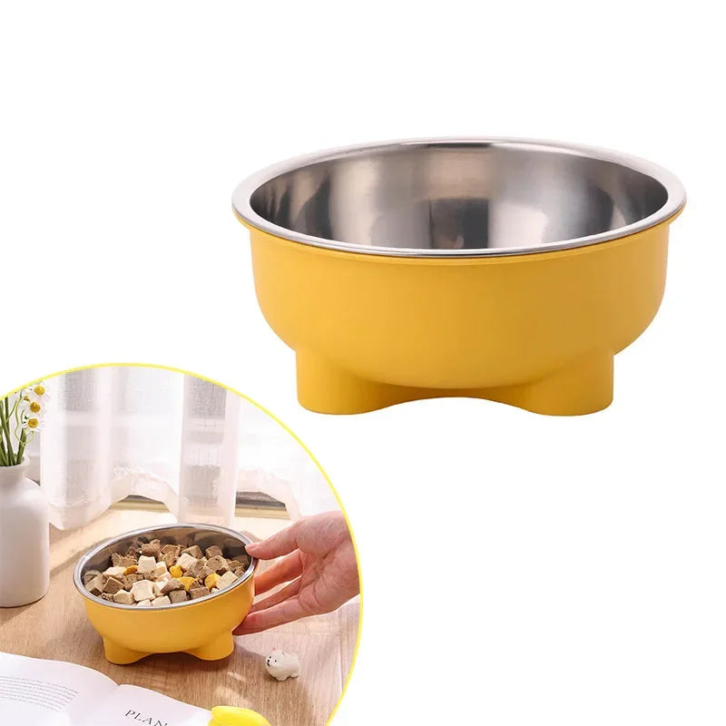 Non-Slip Stainless Steel Dog & Cat Bowl