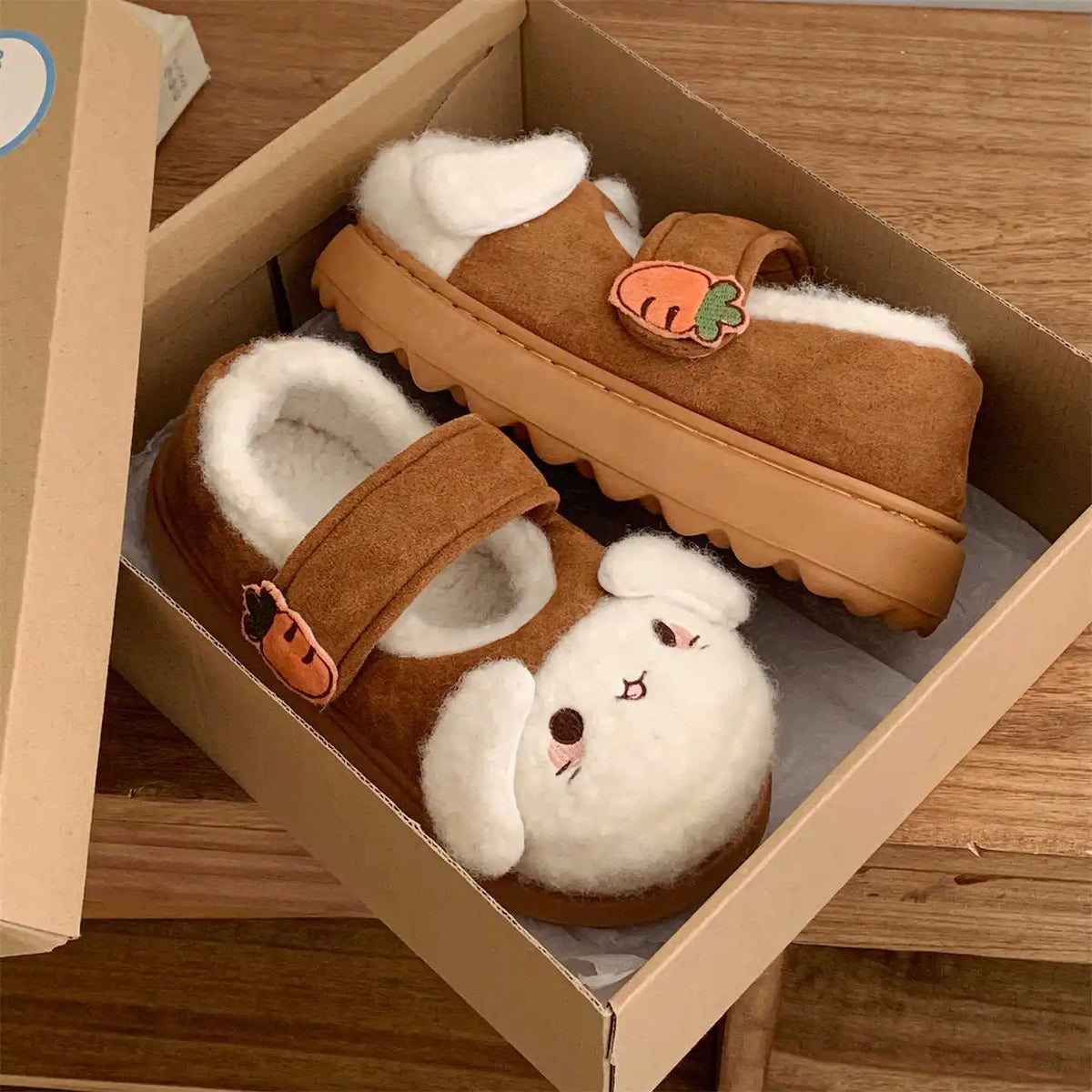 Black Cat Fuzzy Slippers for Women – Cute Plush House Shoes