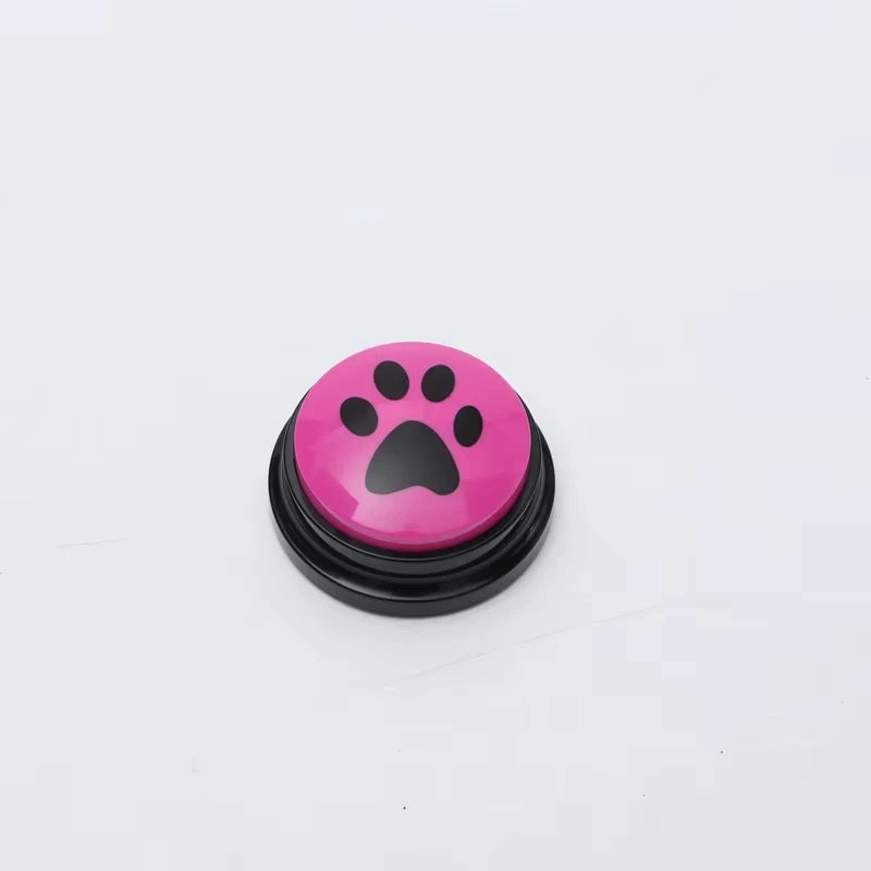 Dog Communication Buttons Voice Recording Button for Pet Training Buzzer 30 Second Record Playback Funny Gift for Talking Pet