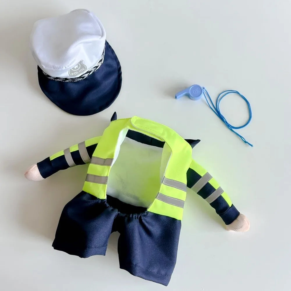 Career Costume for Dogs – Funny Police, Doctor & Professional Pet Dress-Up Outfit