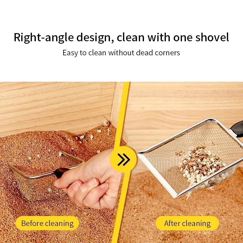 Stainless Steel Cat Litter Scoop