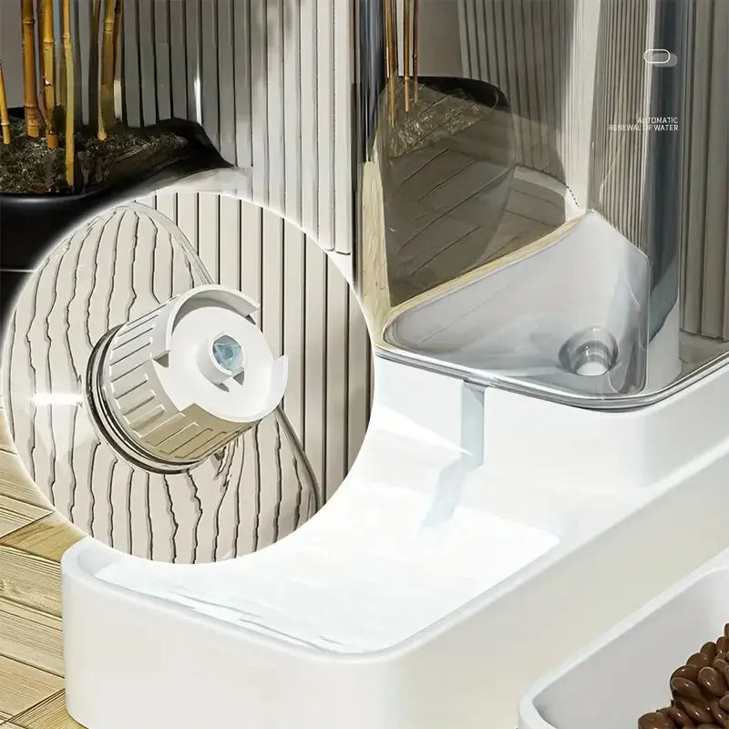 Automatic Dog & Cat Feeder and Water Dispenser