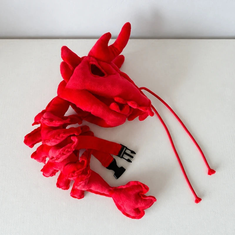 Dinosaur Skeleton Headgear for Dogs & Cats – Halloween Dino Pet Costume