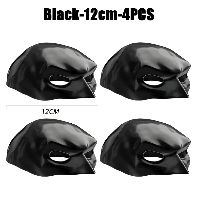 2026-Bat Cat Avenger Mask Black Matte Bat Mask Superhero Pet Toys Cat Bat Pet Man Mask for Cat and Dogs Spooky Make-up Party Toy
