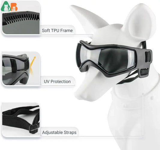 Pet Adventure Helmet & Goggles Set for Small Dogs
