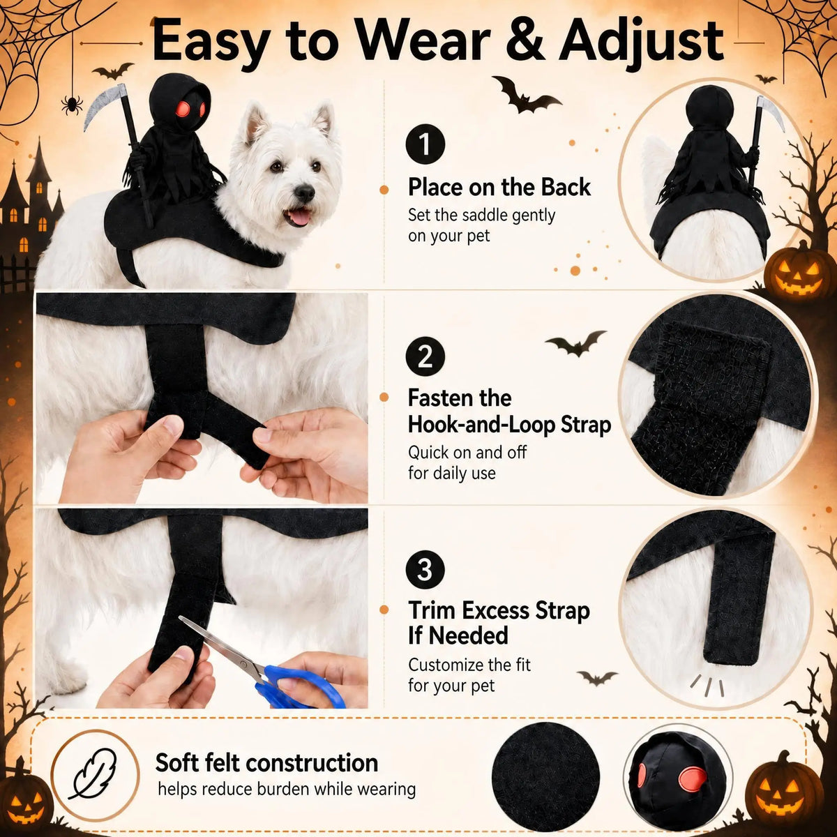 Knight Dog Halloween Costume – Medieval Warrior Outfit for Dogs & Cats