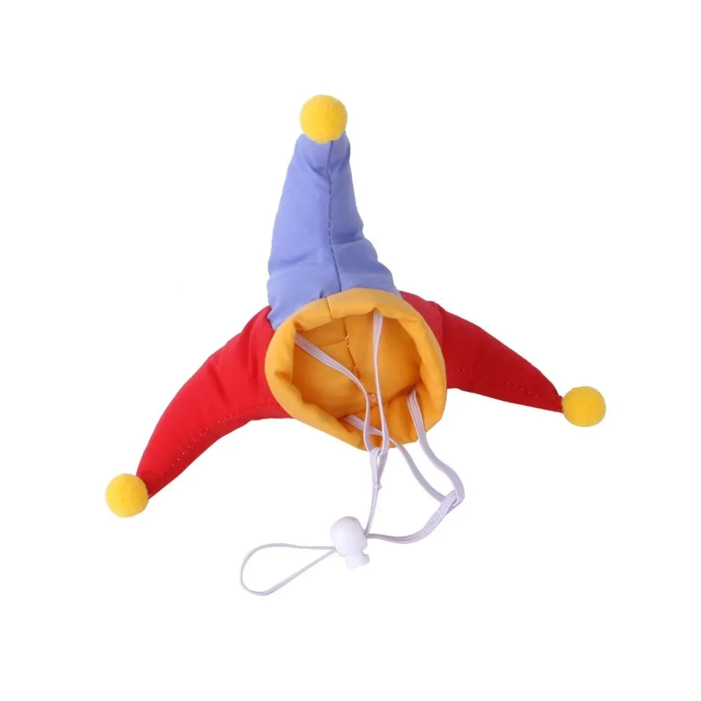 Joker Clown Costume for Dogs & Cats – Funny Halloween Pet Dress-Up Outfit