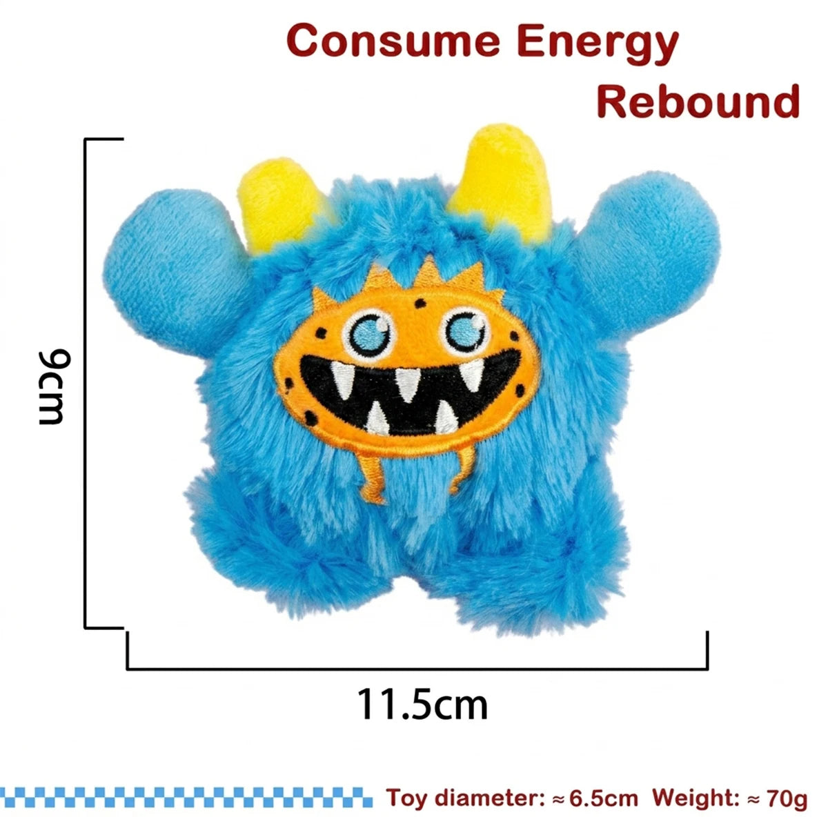 New Squeaker Dogs Balls Toy Bite Resistant Plush Toys For Small Dogs Interactive Chew Ball Toys Pets Training Accessories