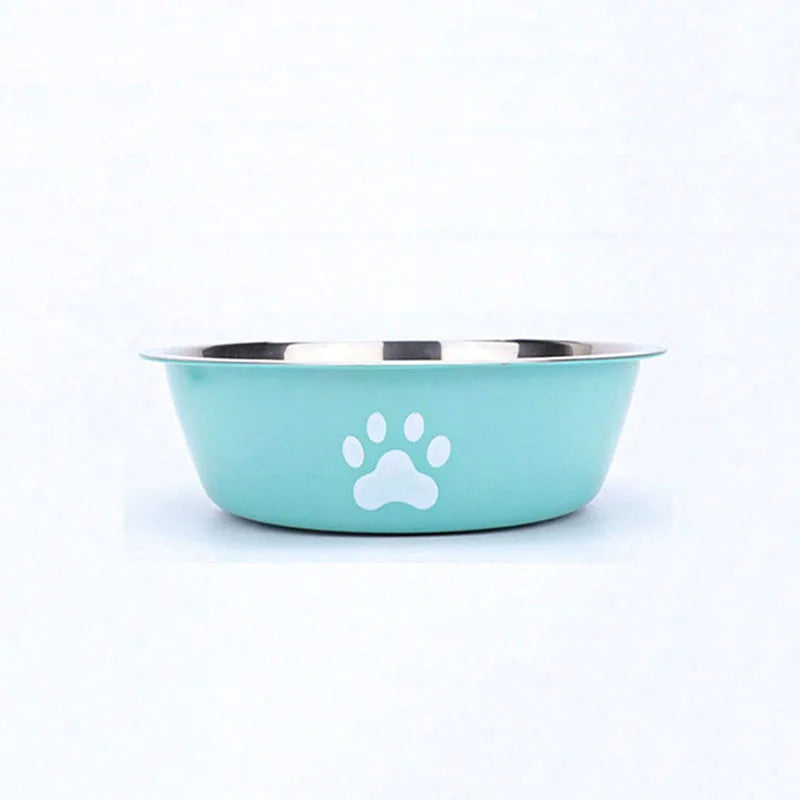 3-Piece Stainless Steel Pet Bowl Set for Dogs & Cats