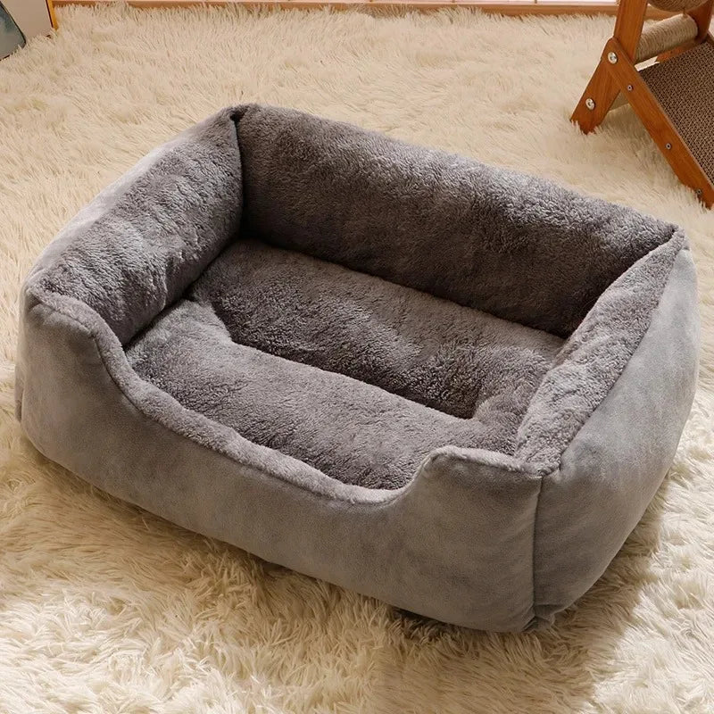 Cozy Rectangular Cat Bed