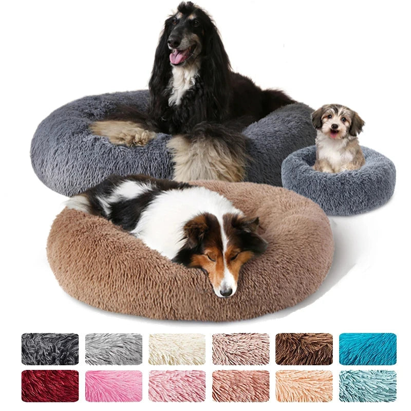 Round Donut Dog Bed