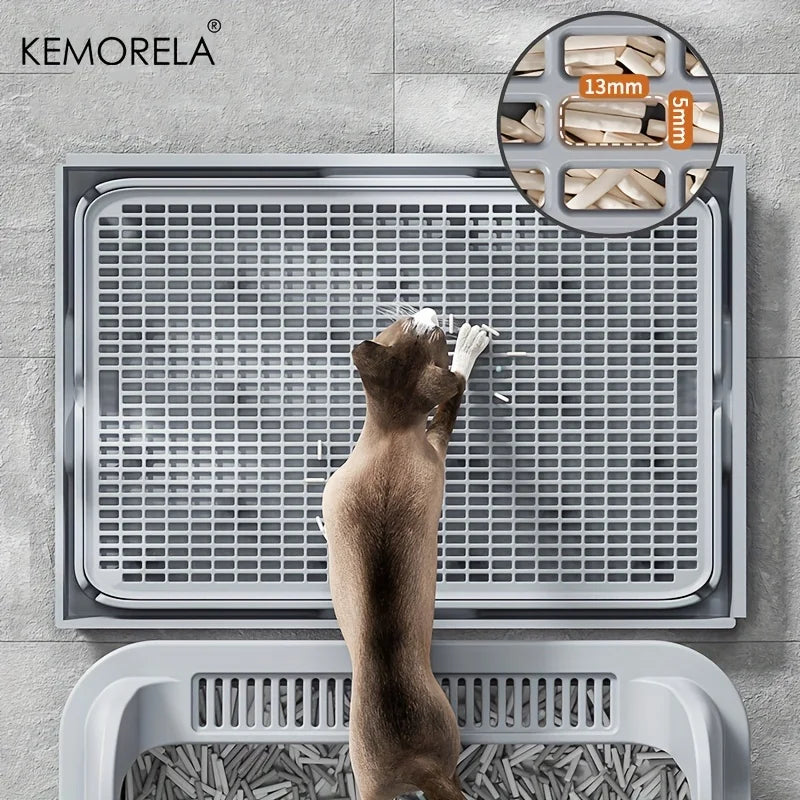 Extra Large Stainless Steel Cat Litter Box
