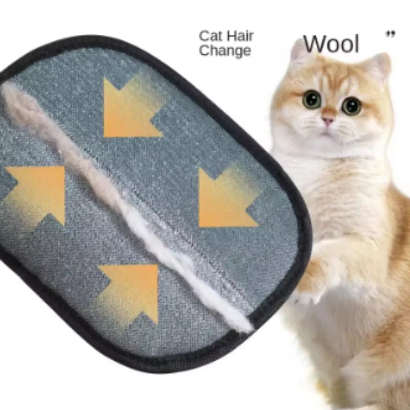Pet Grooming Gloves for Dogs And Cats Hair Remover Brush Kitten Cleaning Glove Sofa Carpet Clothes Pet Hair Removal Pet Supplies