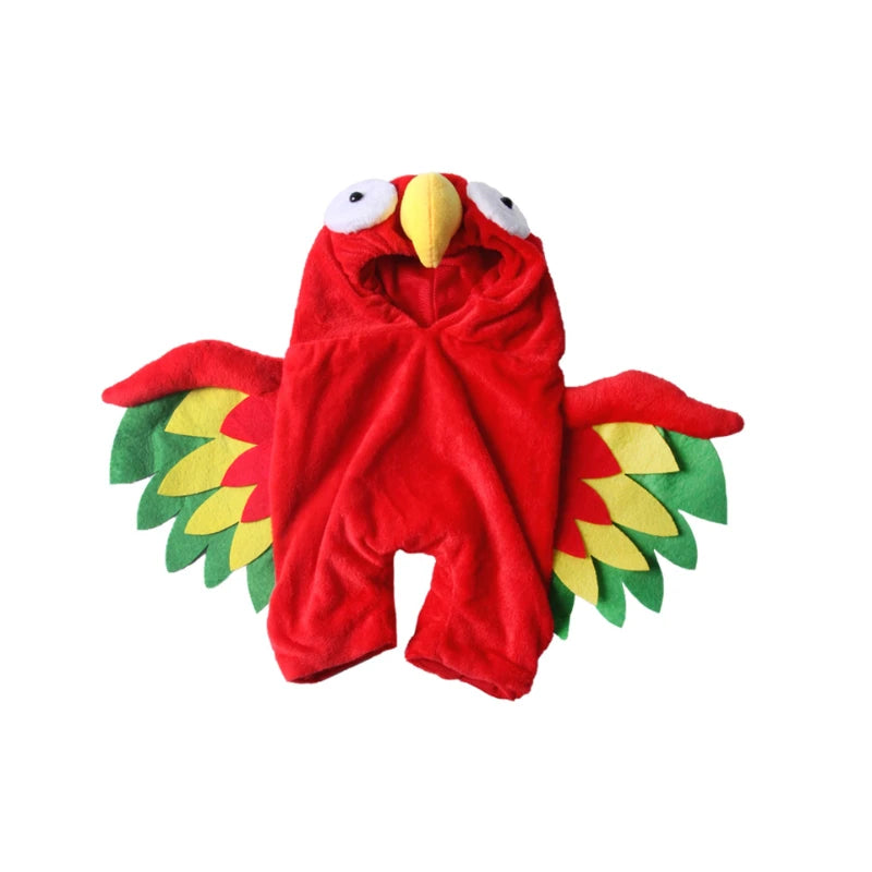 3D Turkey Pet Costume for Dogs & Cats – Funny Thanksgiving & Halloween Outfit