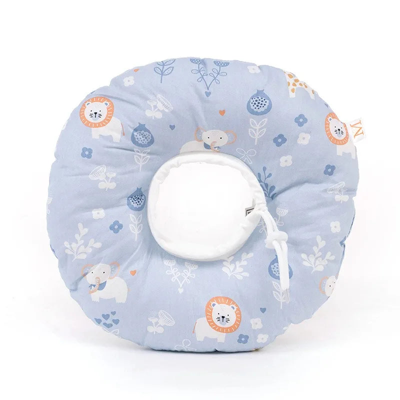 Adjustable Cat Recovery Collar Pet Soft Cone E-Collar Wound Healing Protective Cone After Surgery Elizabethan Collar for Cat Dog