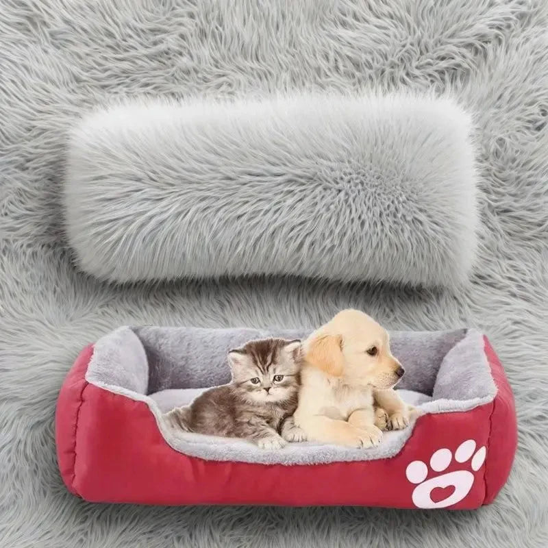 Plush Calming Dog Bed