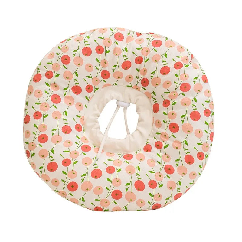 Adjustable Cat Recovery Collar Pet Soft Cone E-Collar Wound Healing Protective Cone After Surgery Elizabethan Collar for Cat Dog