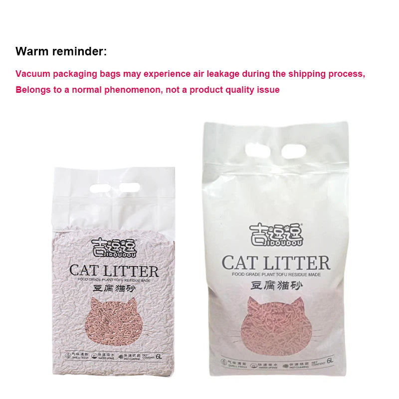 Plant-Based Tofu Cat Litter