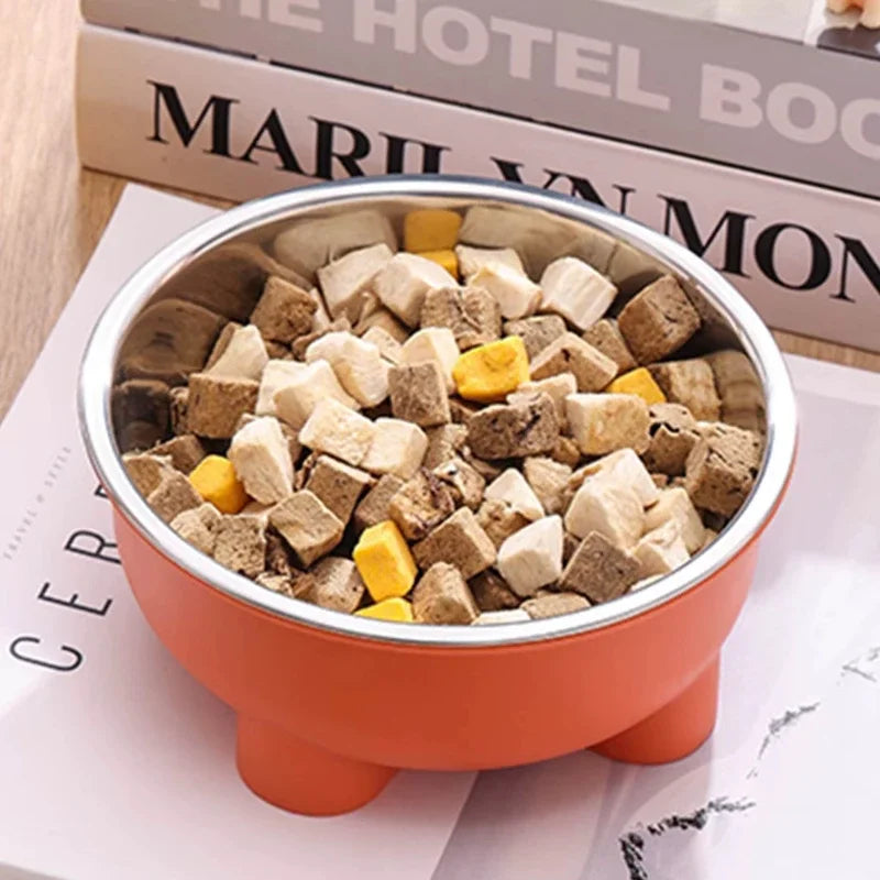 Non-Slip Stainless Steel Dog & Cat Bowl