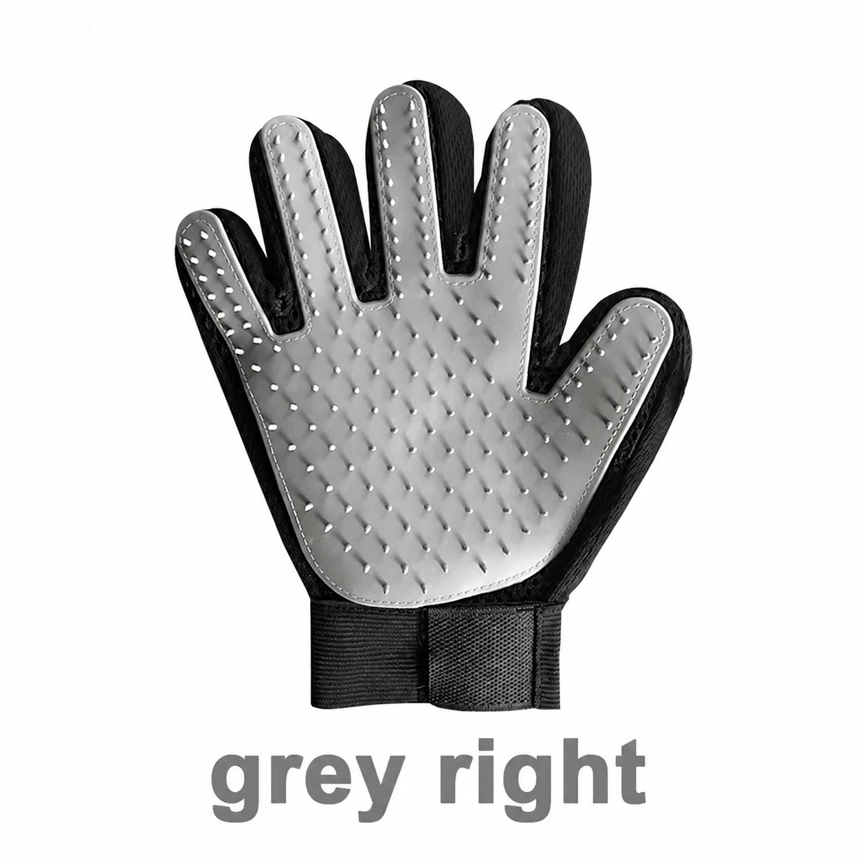 Pet Hair Removal Grooming Glove for Dogs & Cats