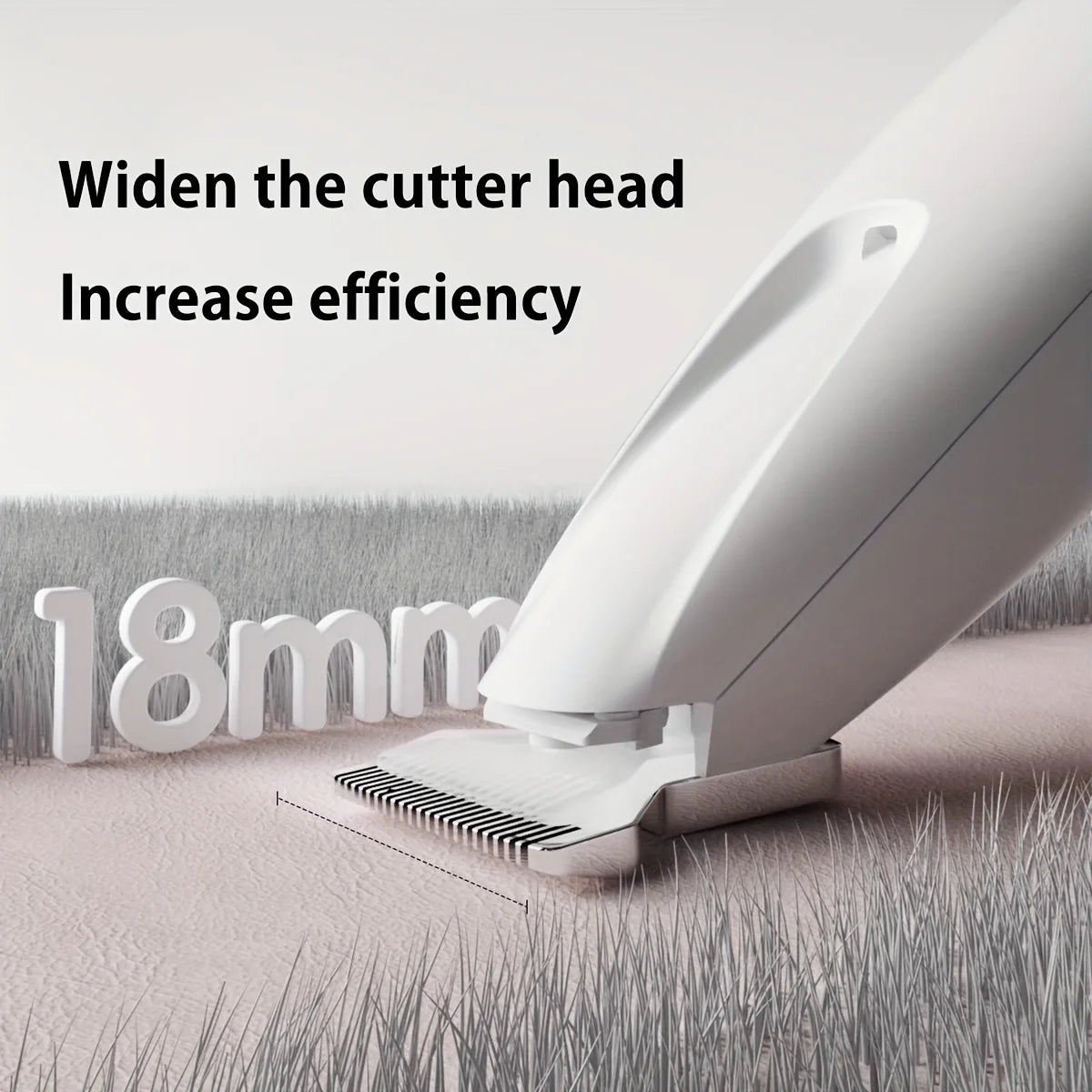 Rechargeable cat and dog grooming scissors, USB powered paw trimmer, professional pet hair clipper, cat and dog foot razor