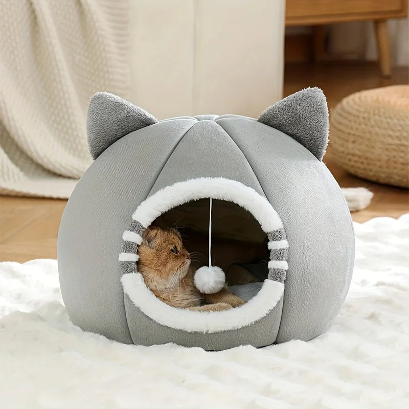 Cozy Cat Cave Bed