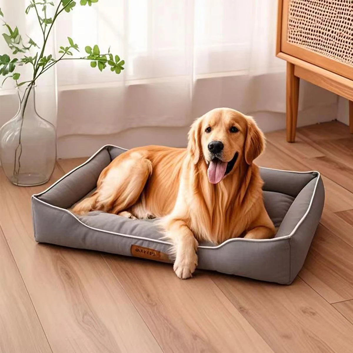 Large Washable Dog Bed