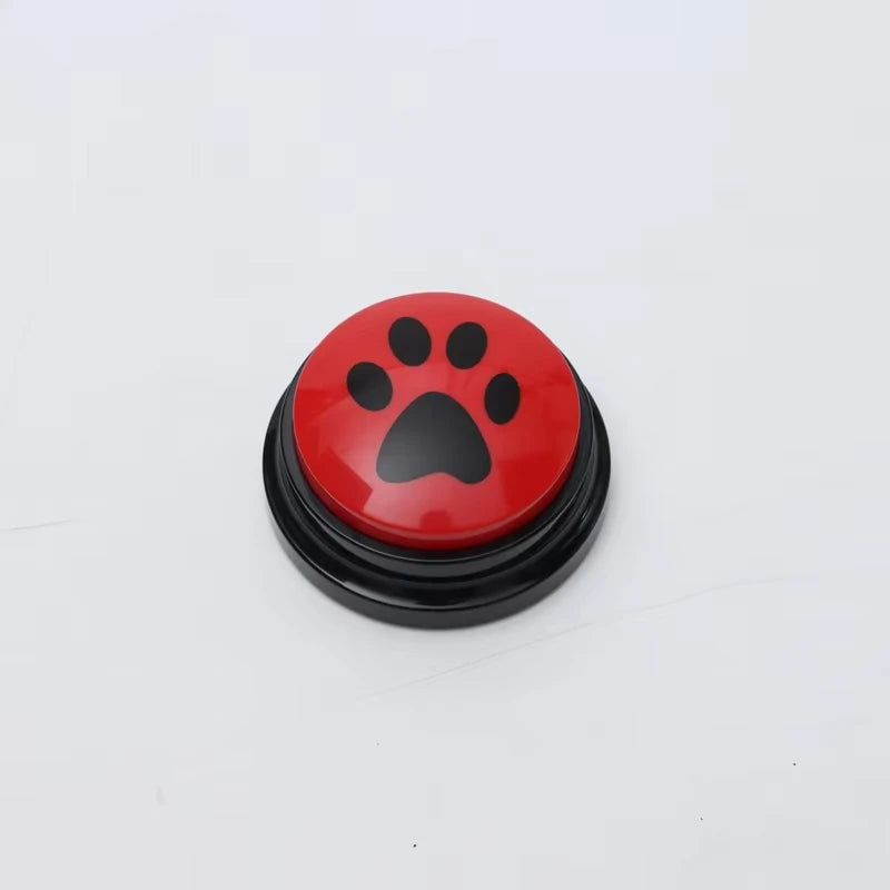 Dog Communication Buttons Voice Recording Button for Pet Training Buzzer 30 Second Record Playback Funny Gift for Talking Pet