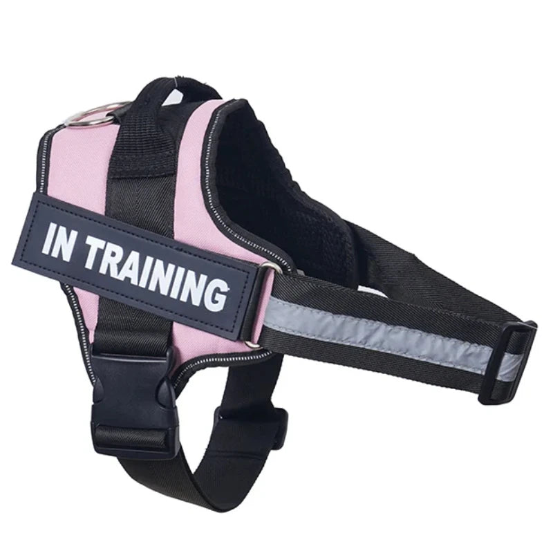 Customized Dog Harness Personalized Reflective Pet Harness For Small Medium Large Dogs Breathable Mesh Pad Dog Harness No Pull