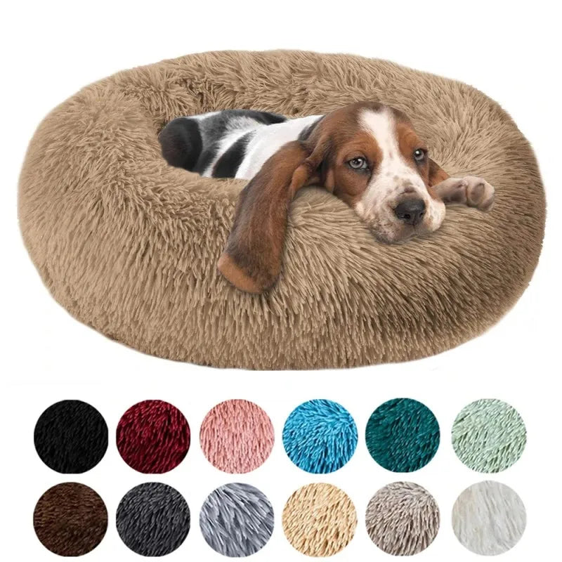 Round Donut Dog Bed