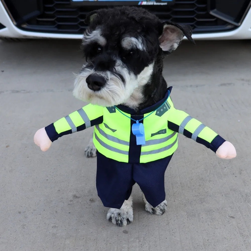 Career Costume for Dogs – Funny Police, Doctor & Professional Pet Dress-Up Outfit