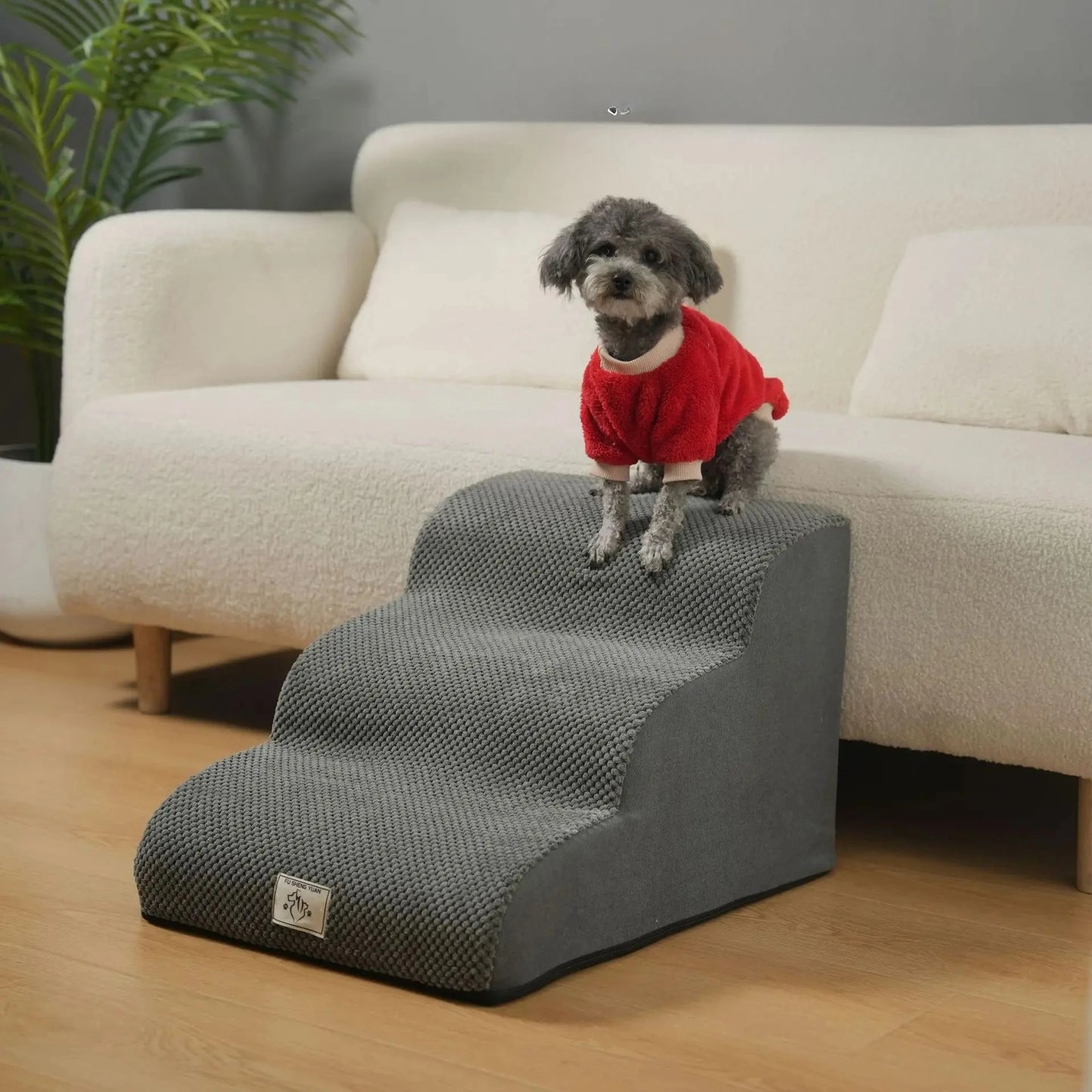 Pet Stairs Dog Bedding Steps Climbing Slopes Small Elderly Dog Ladder Bedside Sofa Puppy for Small Dogs