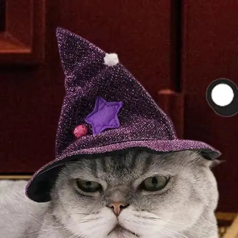 Purple Witch Cloak for Dogs & Cats – Cute Halloween Pet Costume