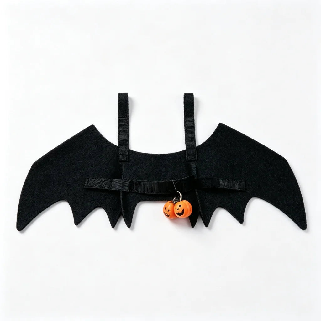 Halloween Bat Wings for Dogs & Cats – Felt Pet Costume Accessory