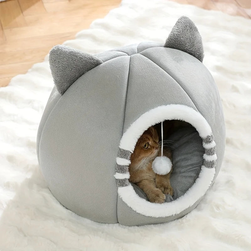 Cozy Cat Cave Bed