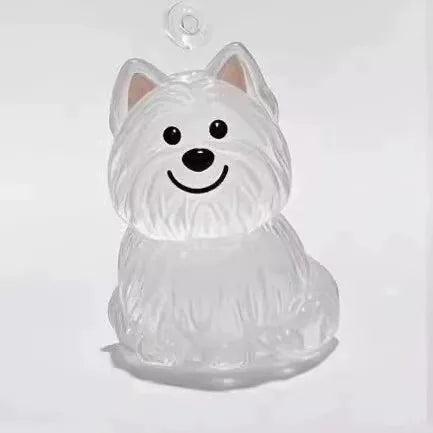 Dog Hair Storage Cute Pendant Keychain Bag Pendant Couple Car Key Chains  Souvenir Collection Gift Pet Hair Memorial Pet Lovers