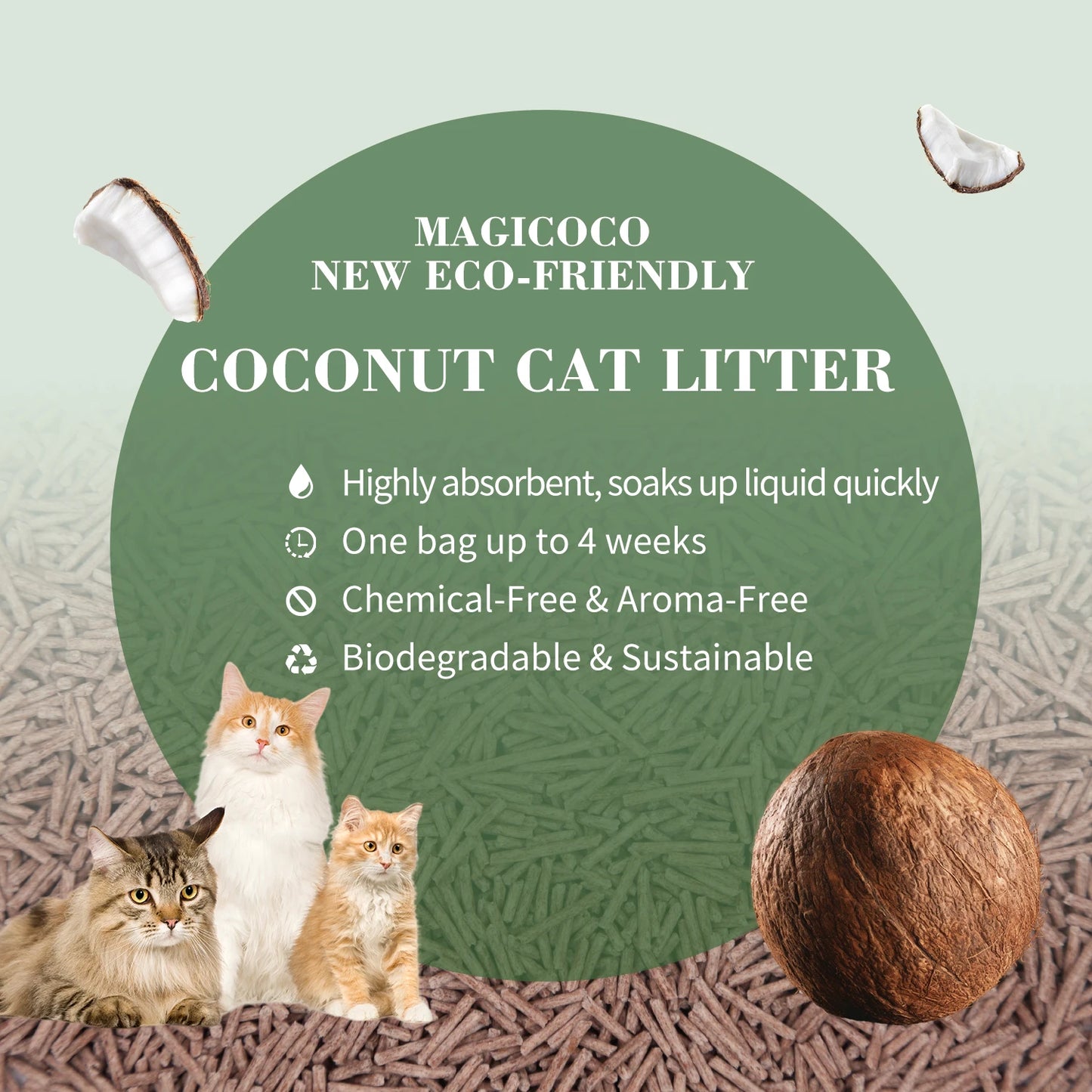Coconut Cat Litter