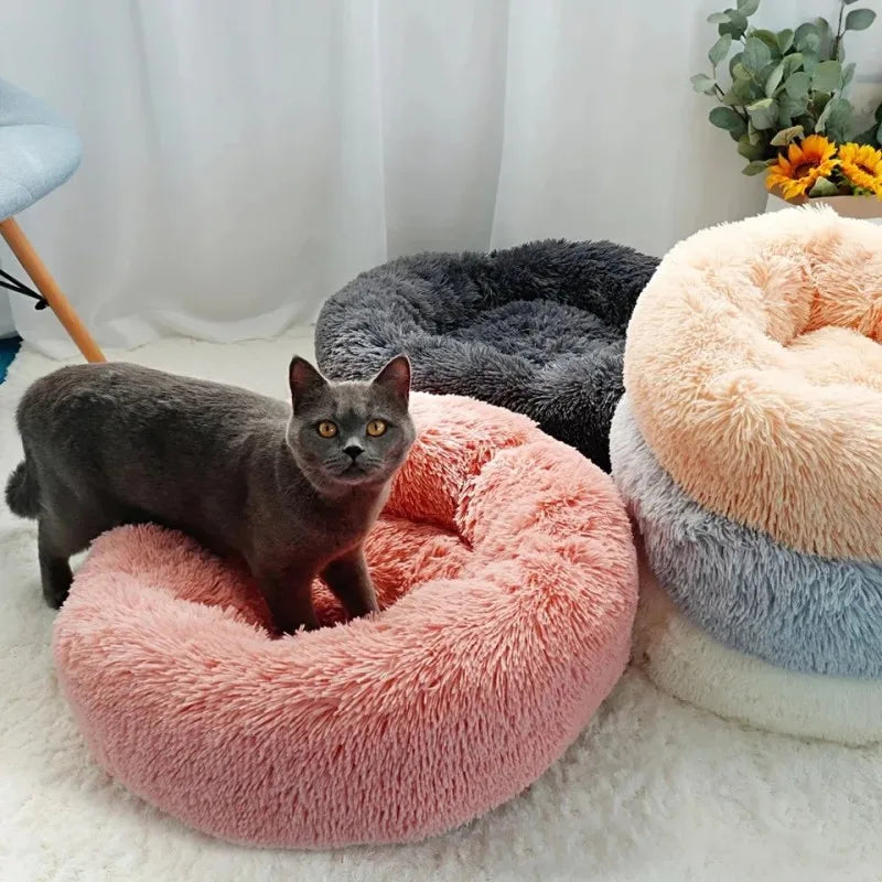 Round Donut Dog Bed