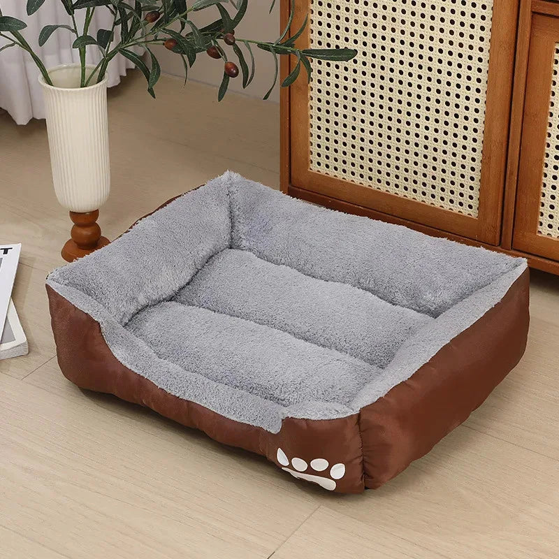 Plush Calming Dog Bed