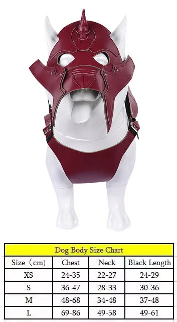 Dog & Cat Battle Cosplay Costume – Funny Pet Warrior Vest & Mask Outfit