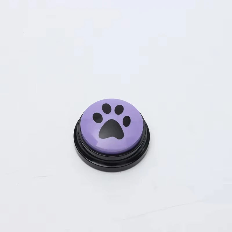 Dog Communication Buttons Voice Recording Button for Pet Training Buzzer 30 Second Record Playback Funny Gift for Talking Pet