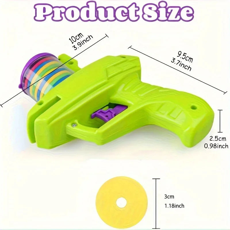 Funny Cat Toys Creative Turnip Gun with 15pcs Reusable Foam Disc Pet Hunting Interactive Toy Dog Cat Pet Supplies
