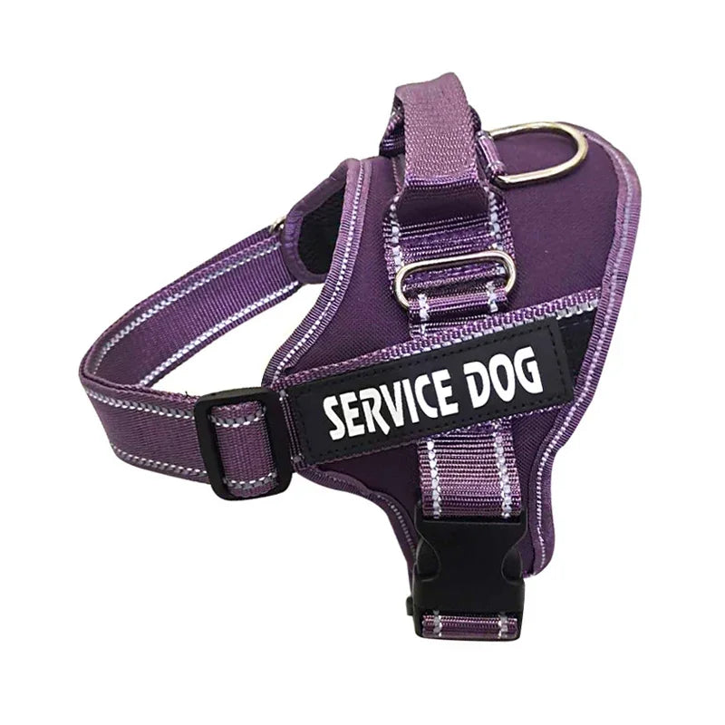 Customized Dog Harness Personalized Reflective Pet Harness For Small Medium Large Dogs Breathable Mesh Pad Dog Harness No Pull