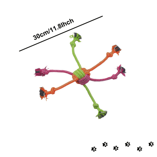Durable Bite-Resistant Rope Toy for Dogs – Interactive Chew & Tug Toy